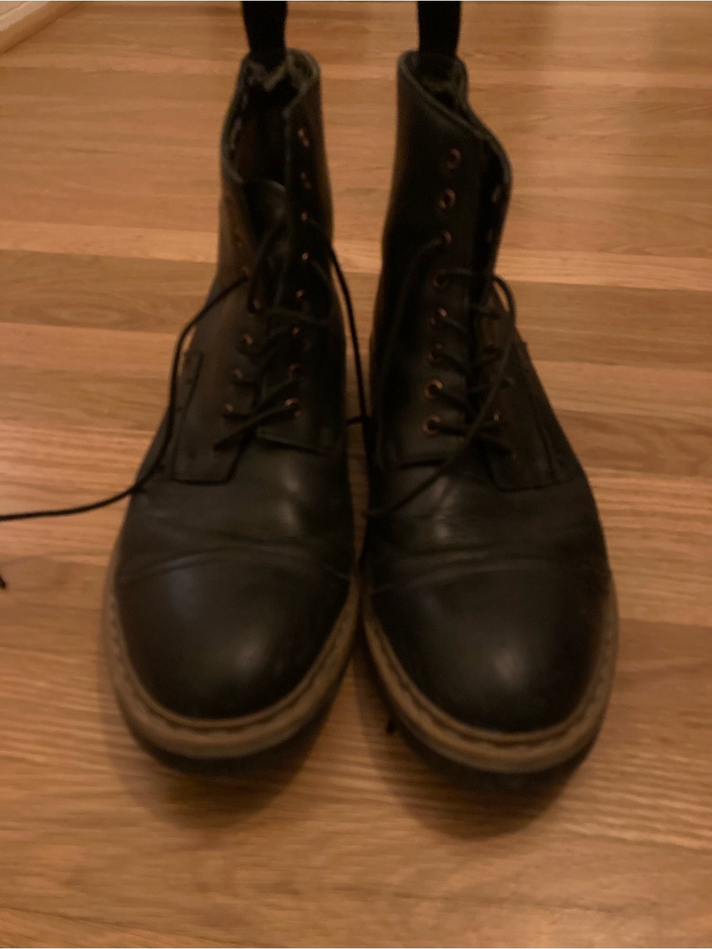 Clarks Tor Cap Toe Leather Boots Men’s 10.5